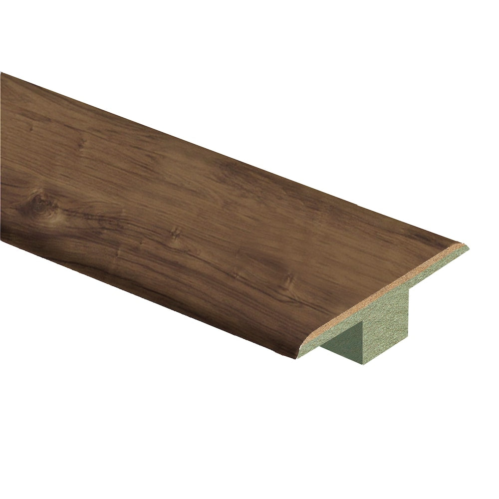 Moulure en T en stratifié de 7/16 po d'épaisseur x 1 3/4 po de largeur x 72 po de longueur en noyer