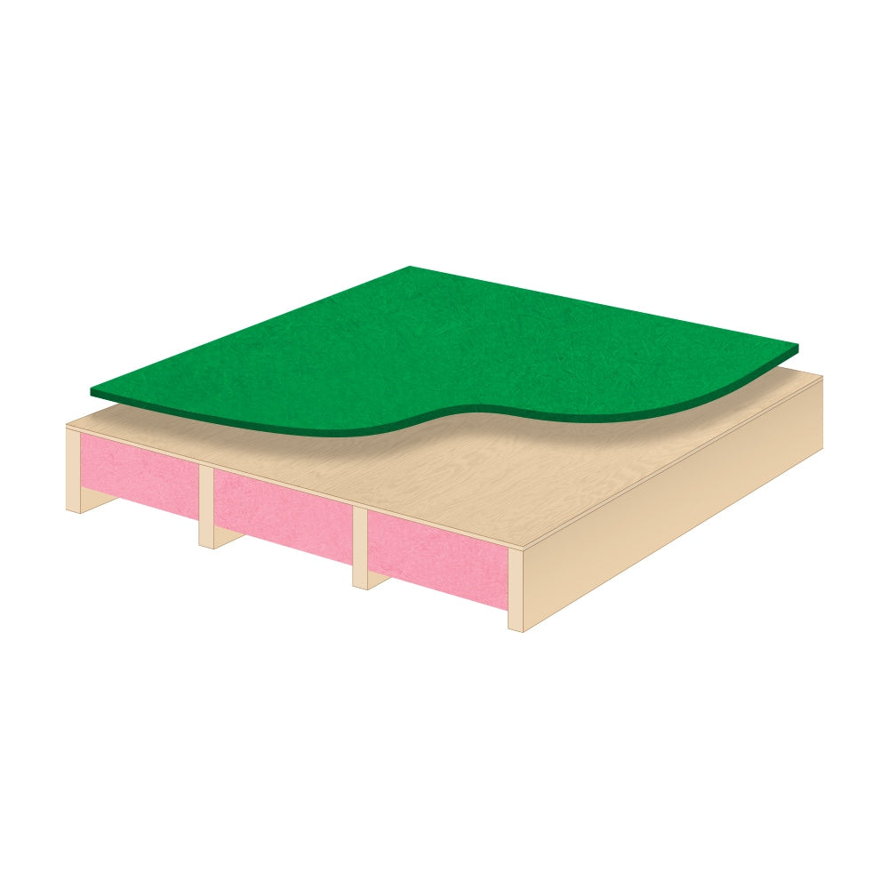 7/16 in. x 4 ft. x 4 ft. Soundproofing Fibreboard