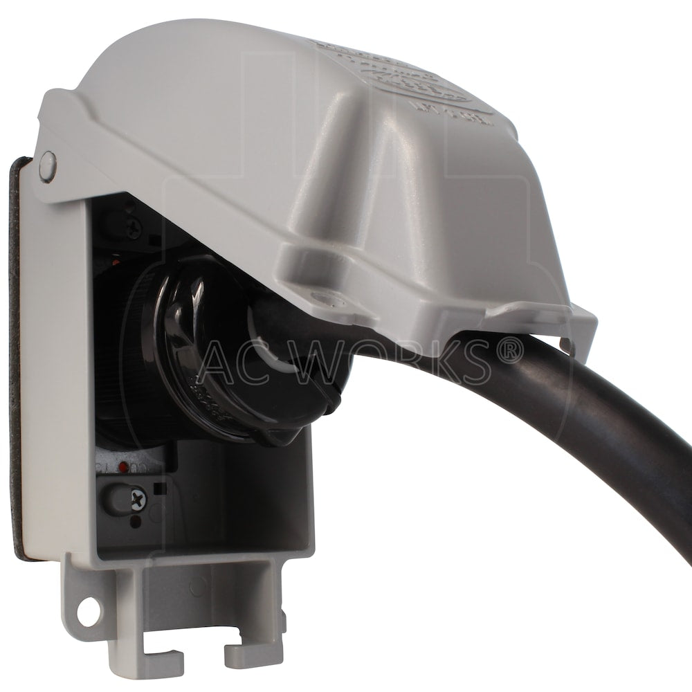 1ft. 30A 125V NEMA TT-30 RV Outlet Extender