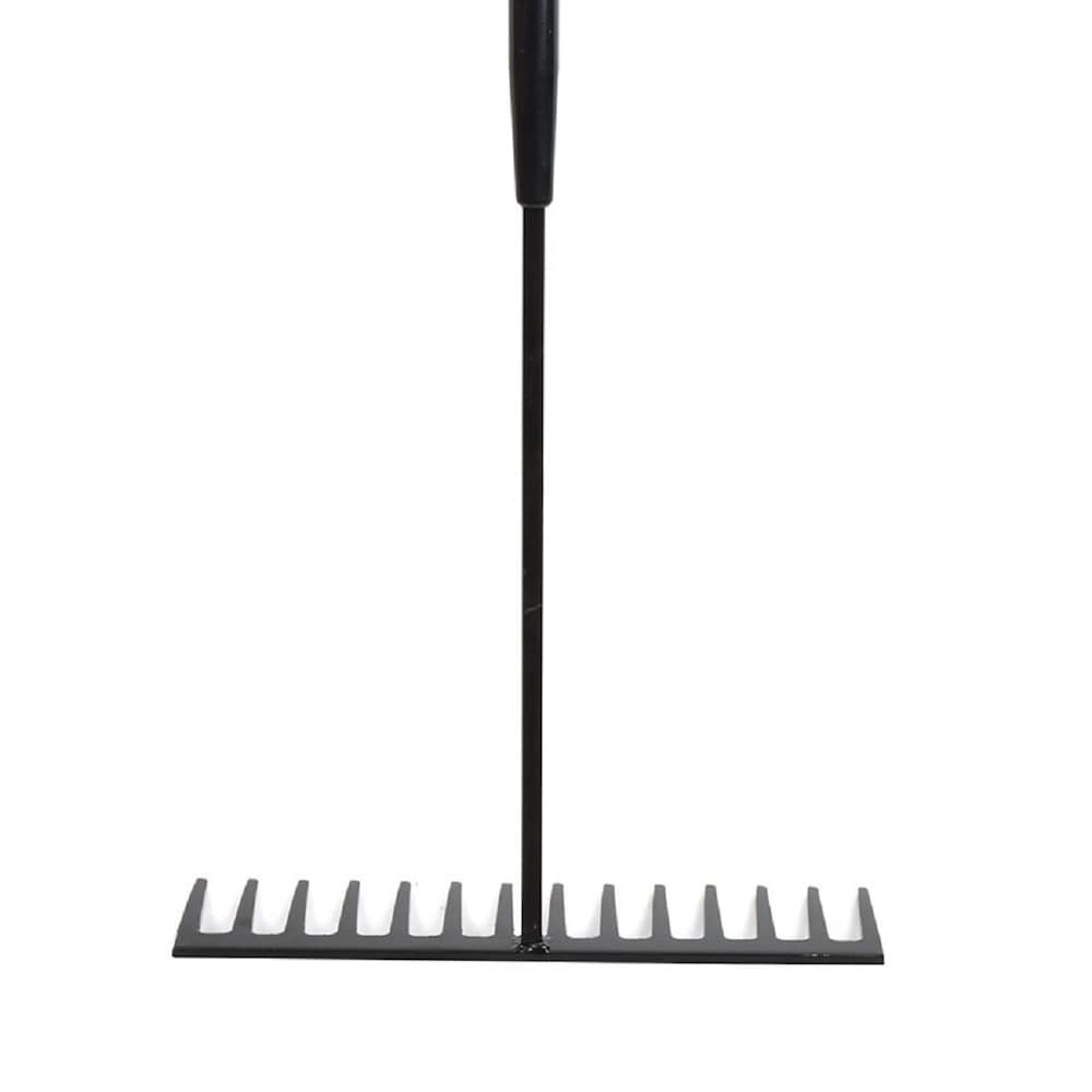 Asphalt Levelling Rake with wooden handle