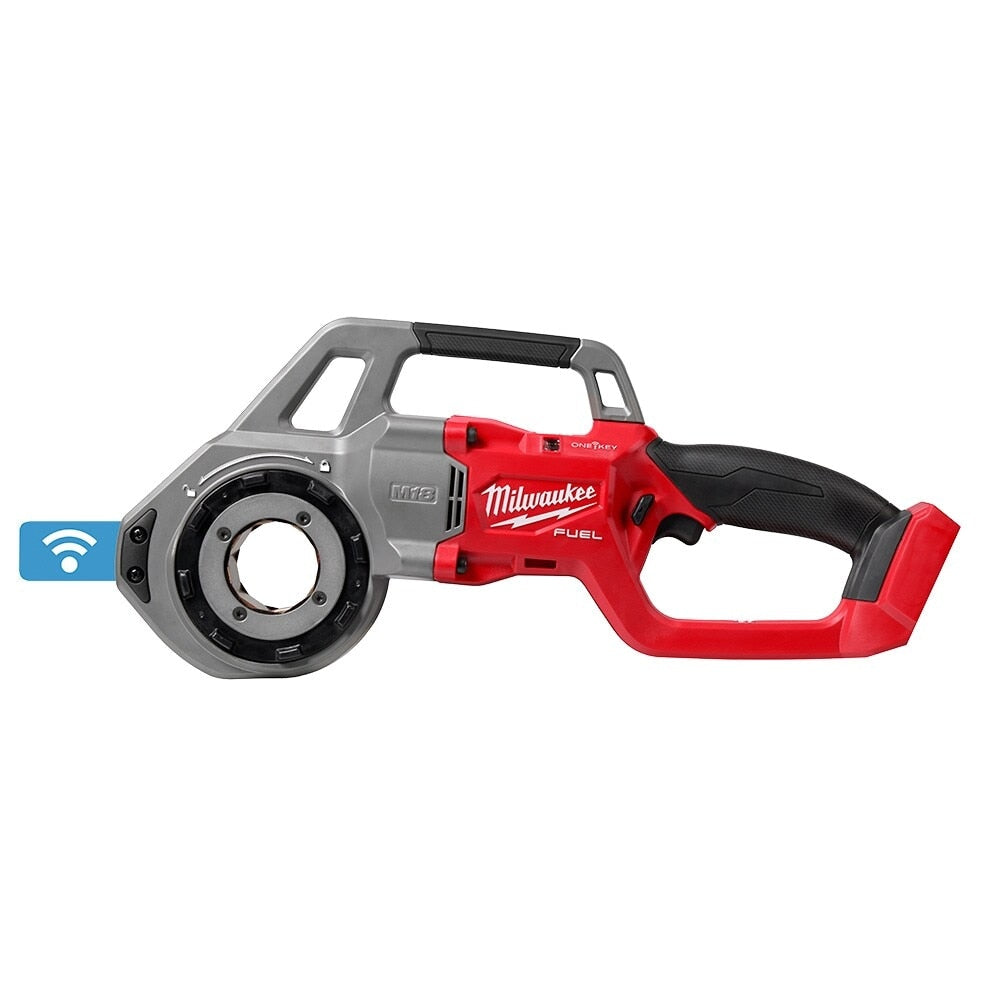 M18 FUEL ONE-KEY 18V Cordless Compact Pipe Threader w/ 1/2in-1-1/4in NPT Forged Aluminum Die Heads