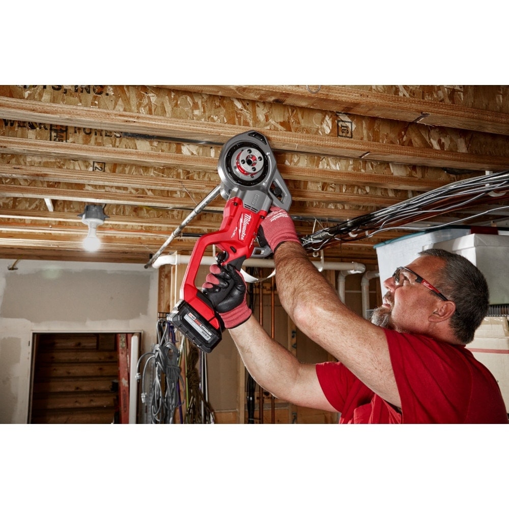 M18 FUEL ONE-KEY 18V Cordless Compact Pipe Threader w/ 1/2in-1-1/4in NPT Forged Aluminum Die Heads