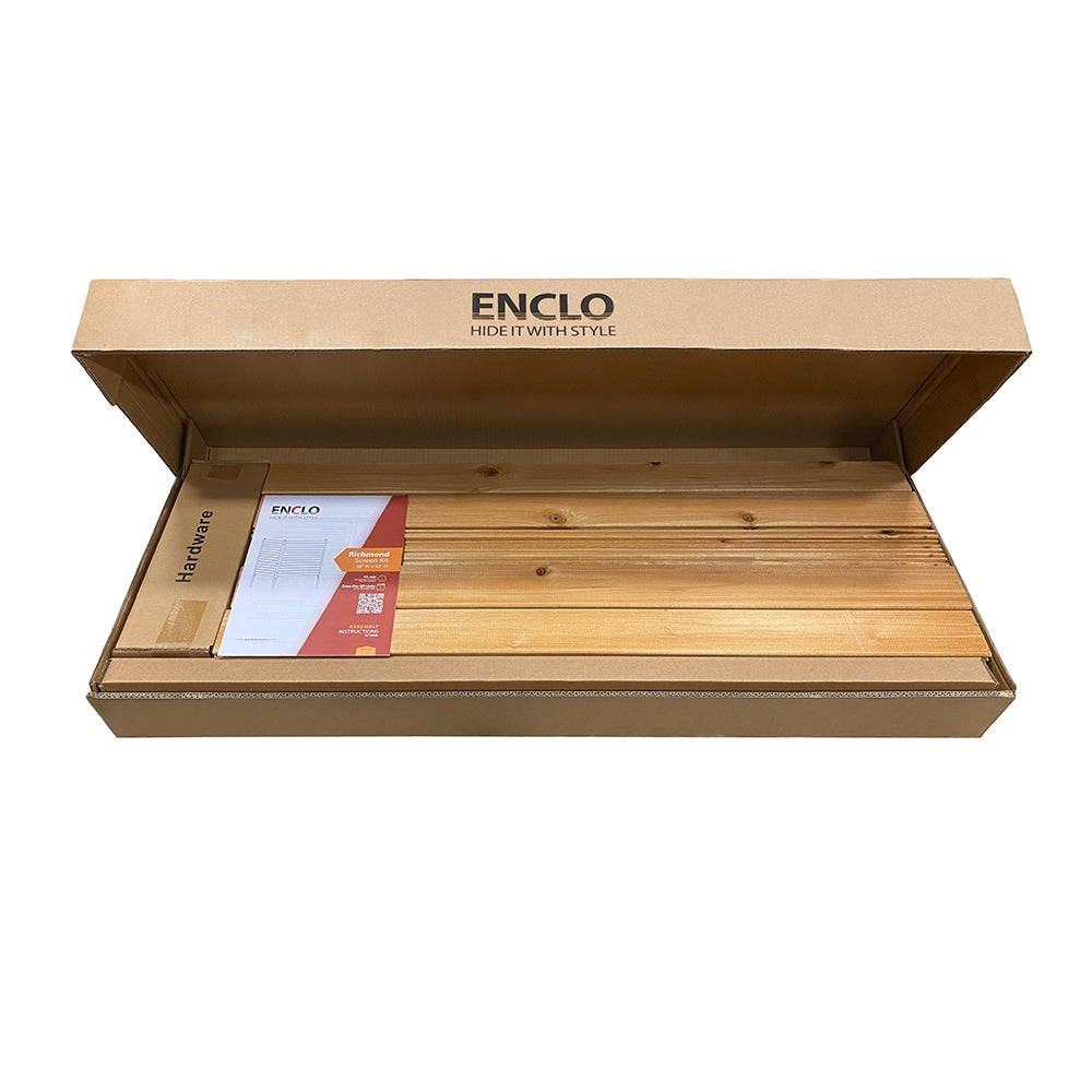 3.5ft H x 3ft W Richmond Wood Privacy Screen Panels