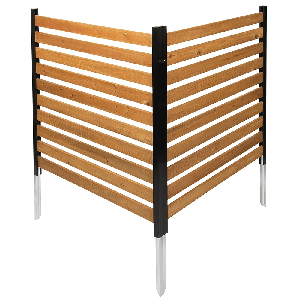 3.5ft H x 3ft W Charleston Wood Slat Screen Panels