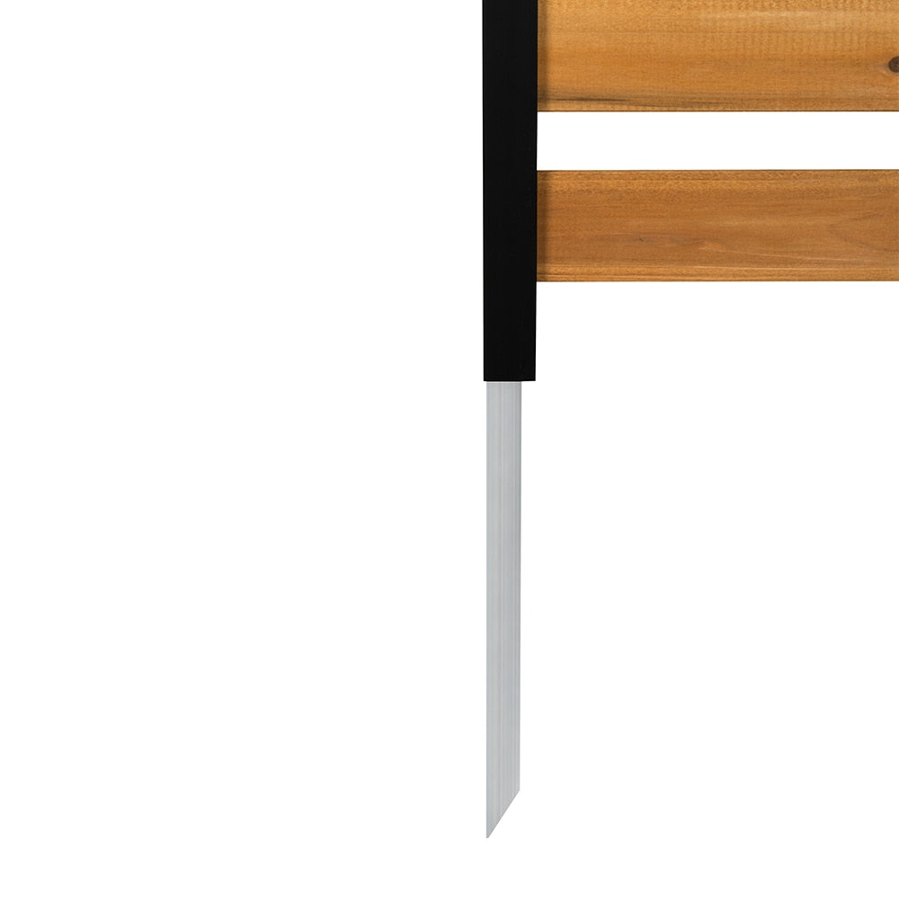 3.5ft H x 3ft W Charleston Wood Slat Screen Panels