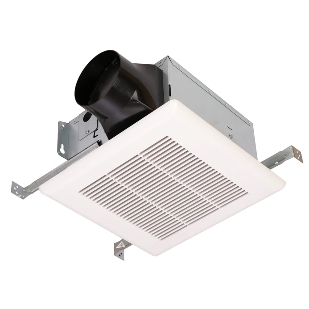 Cyclone Cyclone HushTone 80 CFM, 0.3 sones, Quiet Bathroom Fan, (for room <75 sq.ft) with Humidity Sensor, ENERGY STAR CERTIFIED