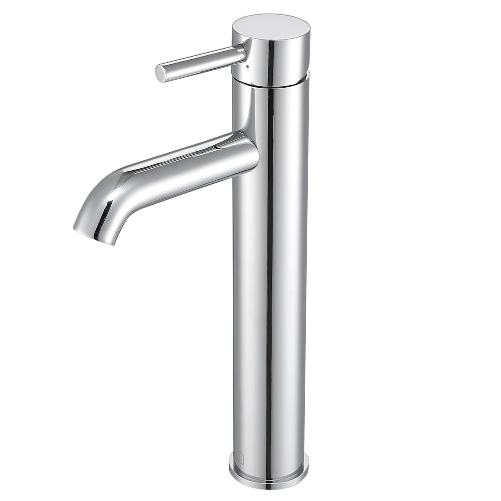 Robinet de salle de bain à levier unique à trou unique Argenta de 12,3 pouces en chrome