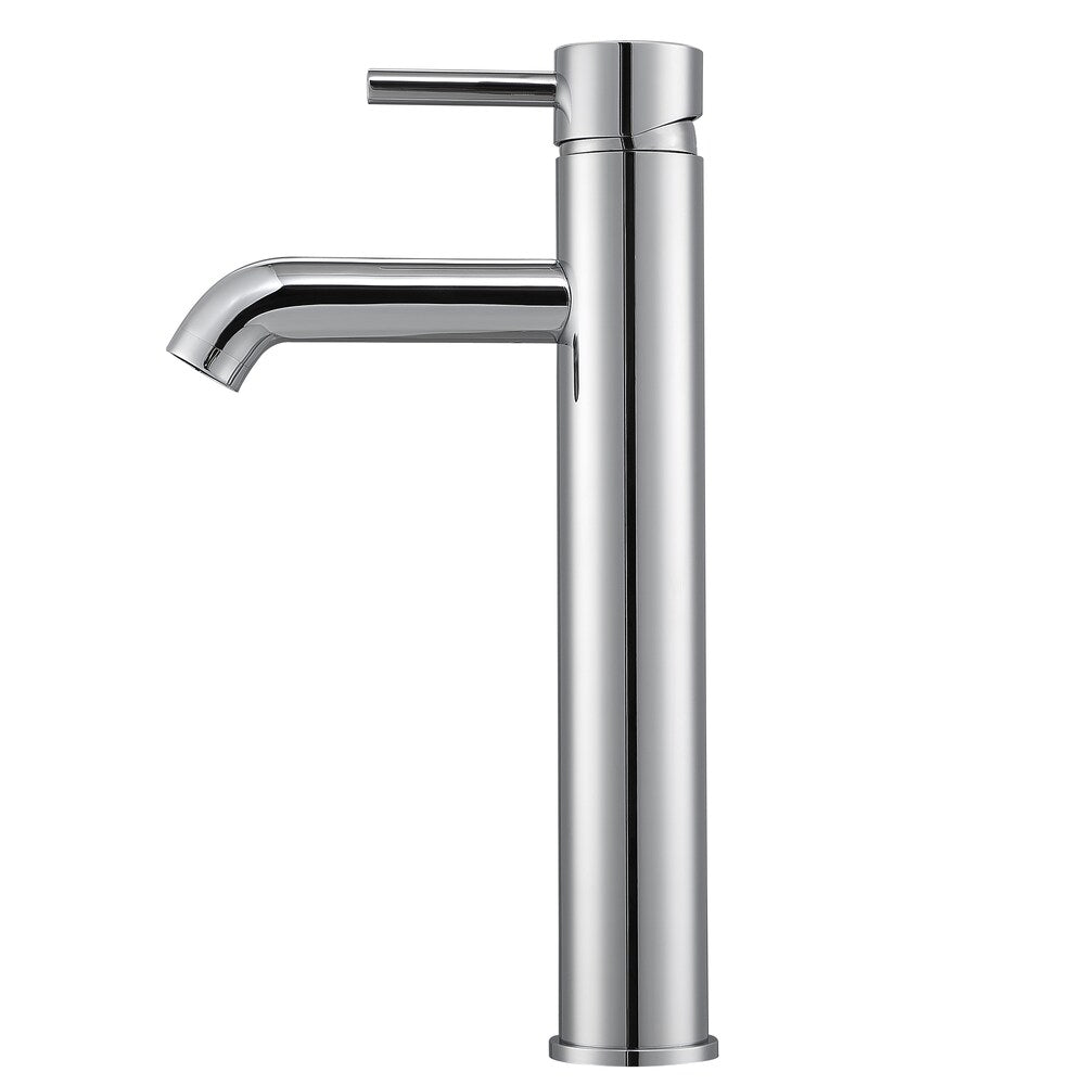 Robinet de salle de bain à levier unique à trou unique Argenta de 12,3 pouces en chrome