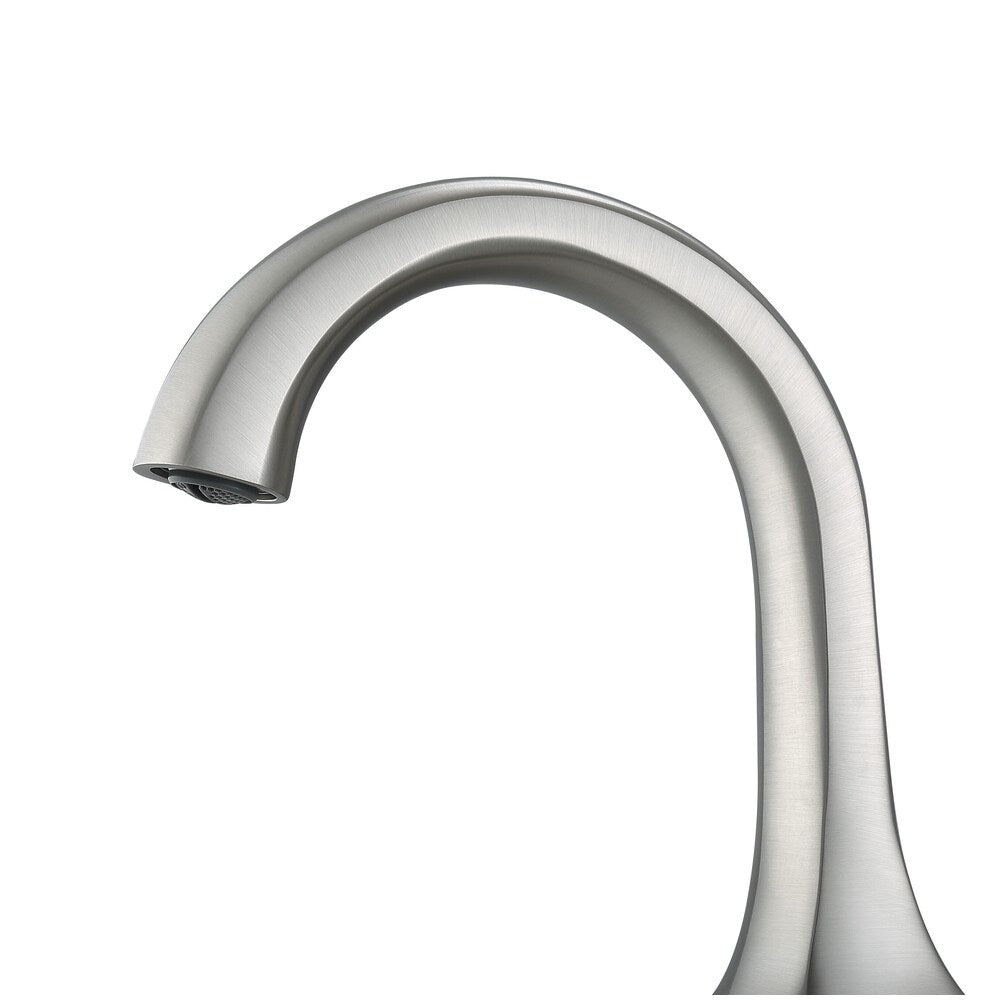 Arezzo 3-Hole Two Handle Widespread Bathroom Faucet in Brushed Nickel