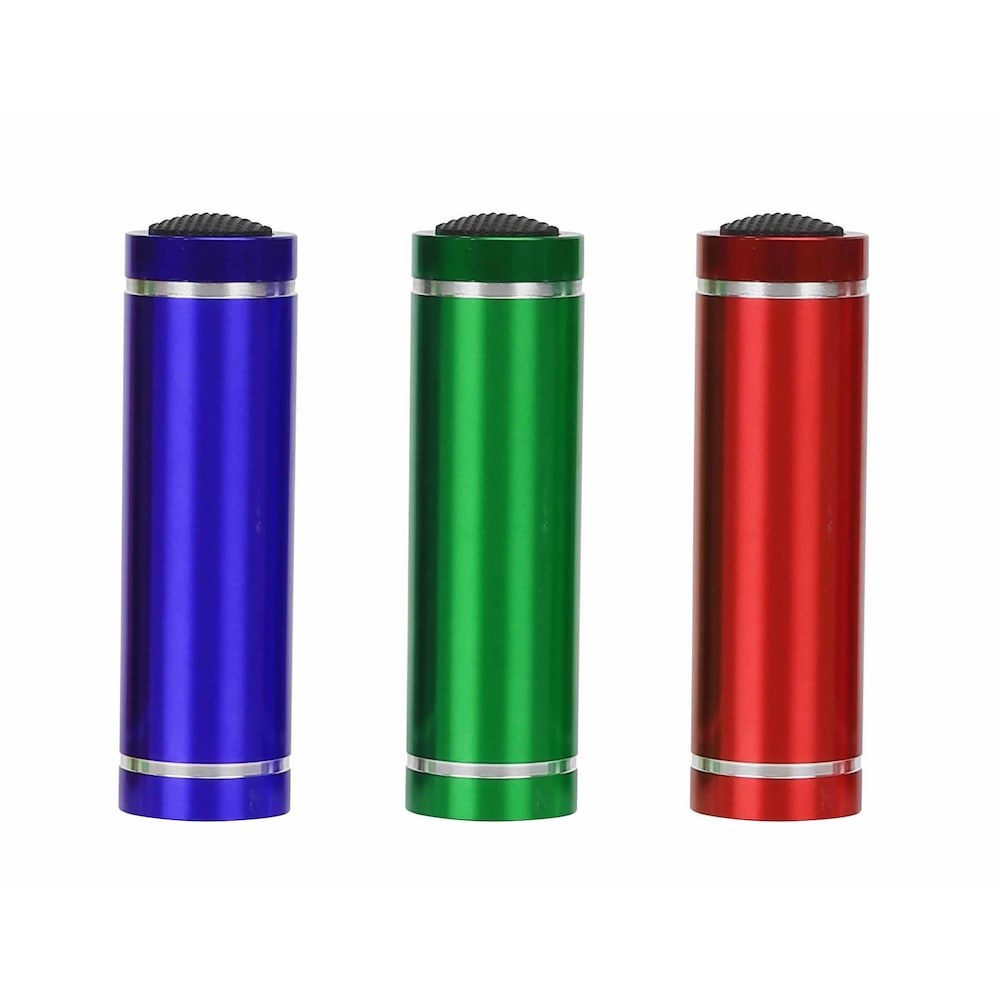 Lampe de poche à 6 LED avec piles (lot de 8)