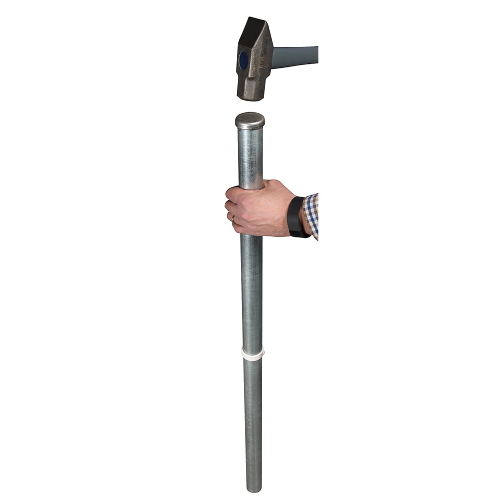 Newport 3.5-inch x 3.5-inch x 3.2ft Vinyl Finishing Post in White