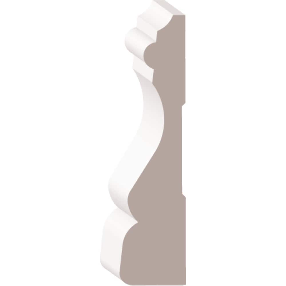 (10-Pack) 5/8-Inch x 2.1/2-Inch x 84-inch Primed Finger Joint Poplar Colonial Casing ValuPAK