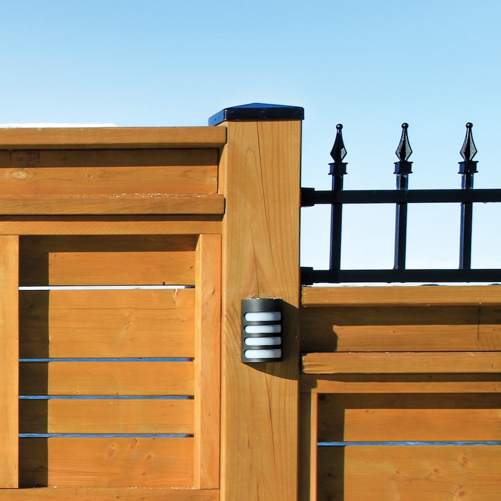 Capuchons de poteaux pyramidaux brevetés Eazy-Cap de 5 ½ po x 5 ½ po