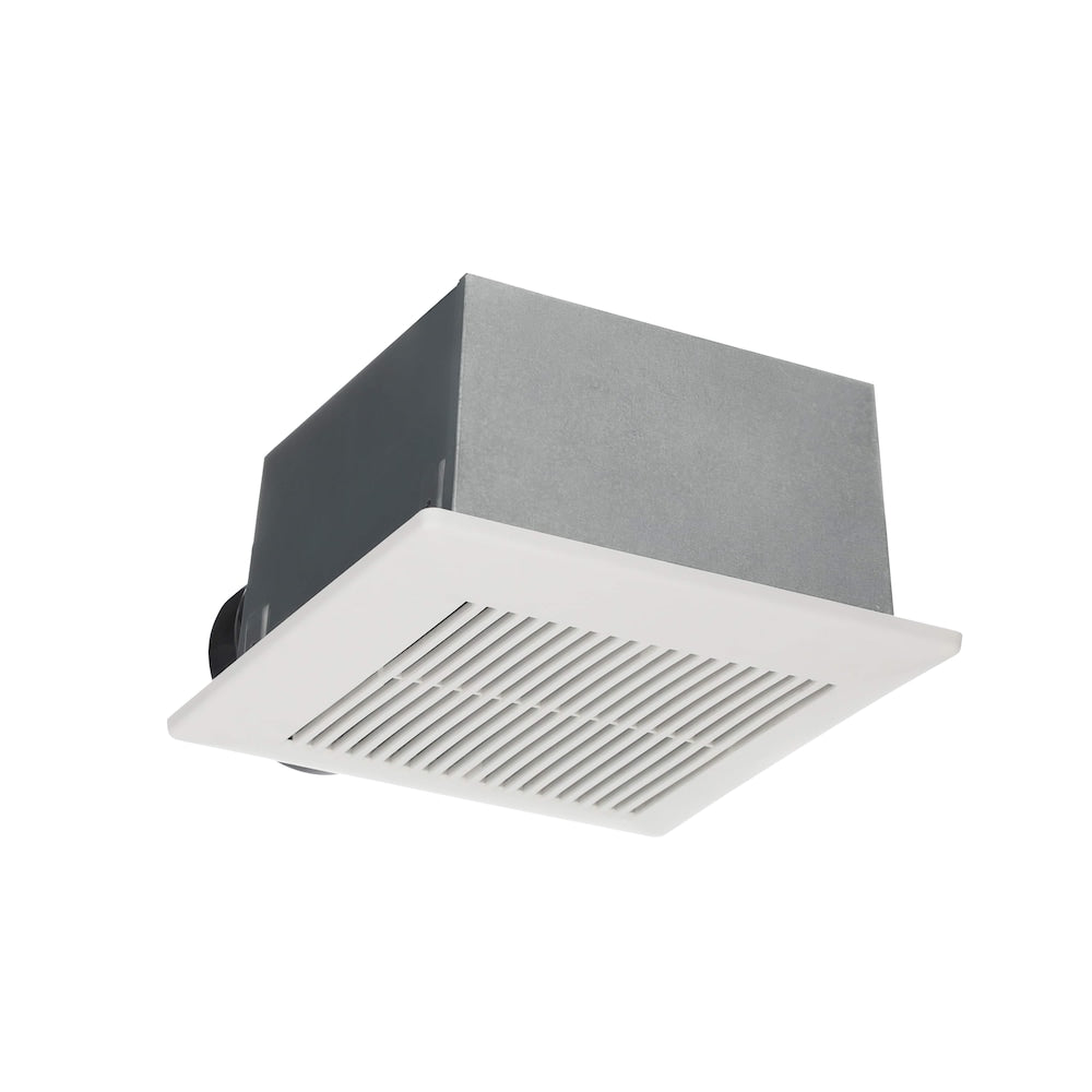 70-90 CFM 0.7-1.5 Sones Whisper Boost Bath Fan (for rooms < 80 sq. ft.) ENERGY STAR®