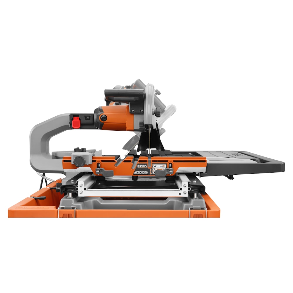 10-inch Wet Tile Saw with Extended Rip Capacity and Mobile Stand