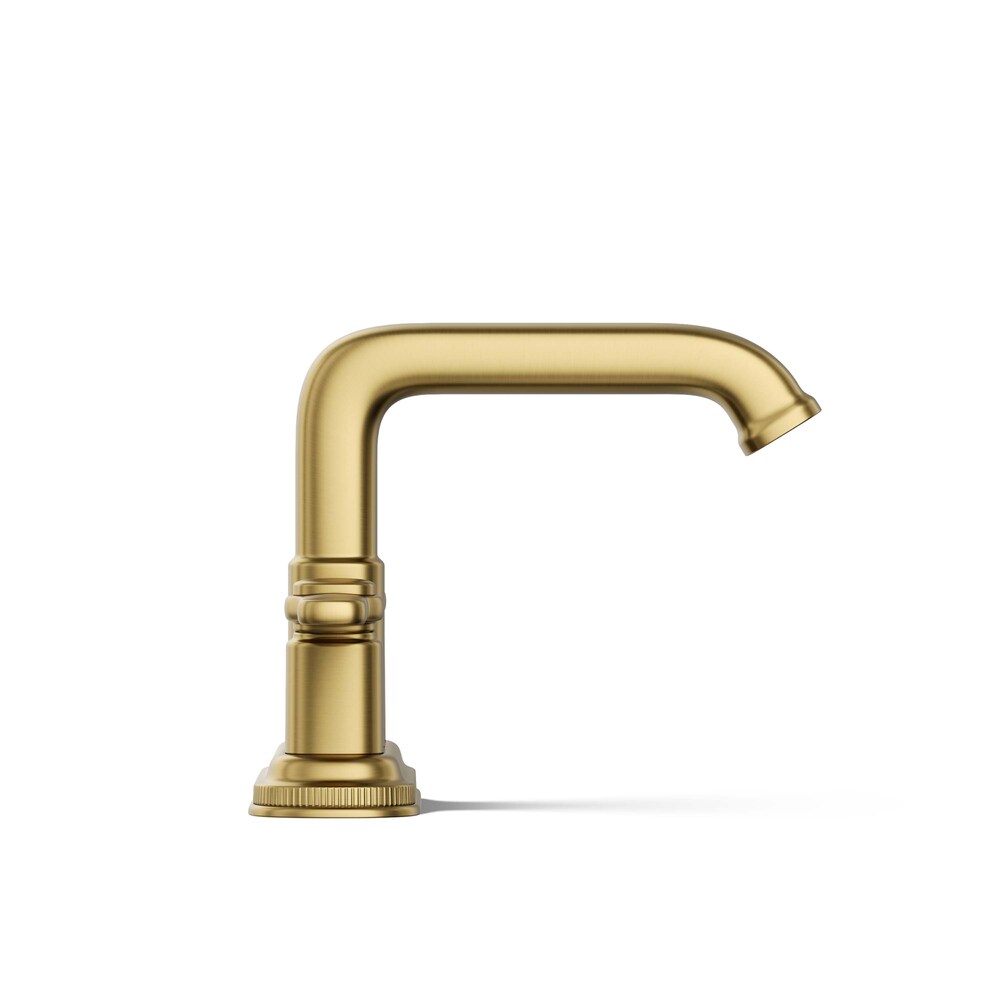 Robinet de lavabo de salle de bain à 2 poignées central Numista en or