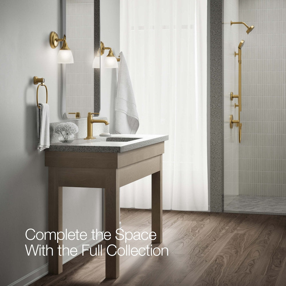 Robinet de lavabo de salle de bain à 1 poignée Numista en or