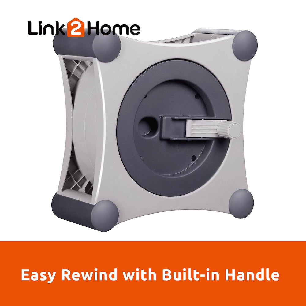 Cord Reel 35 ft. Extension Cord 4 Power Outlets - 14 AWG SJTW Cable