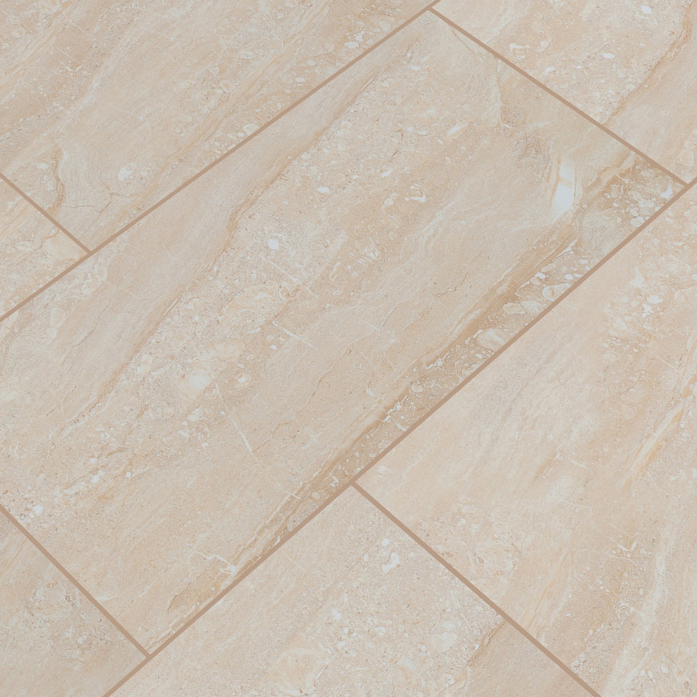 Take Home Tile Sample - Aria Oro 4 in. x 4 in. Polished Porcelain Floor and Wall Tile