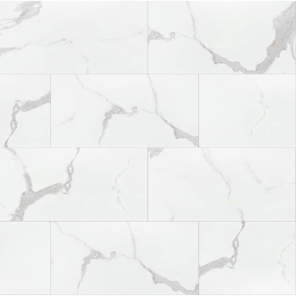 Harvested Marble 12 in. x 24 in. Luxury Vinyl Tile Flooring (19.37 sq. ft. / case)