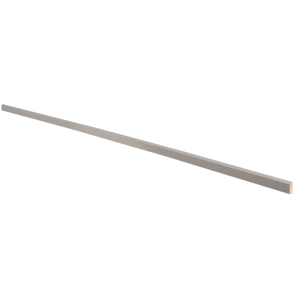 Edson Grey 96 in. x 0.47 in. x 1.5 in. Light Rail Moulding