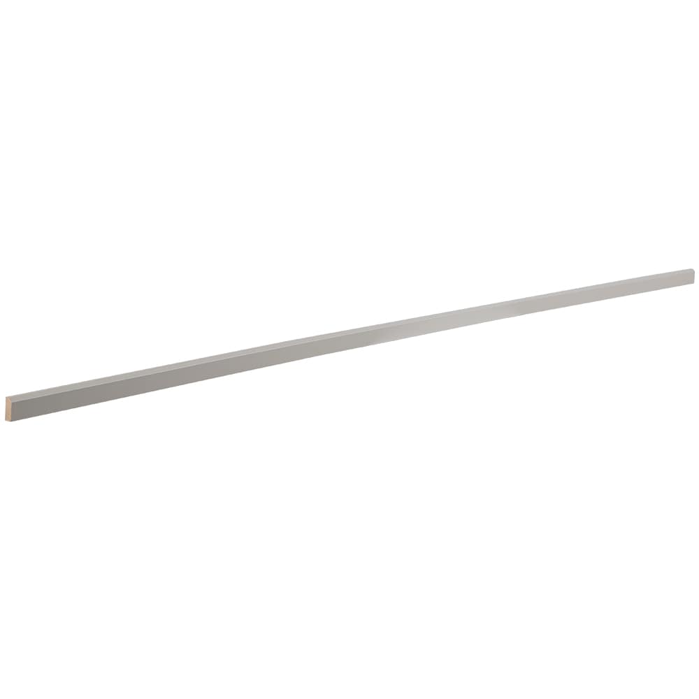 Edson Grey 96 in. x 0.47 in. x 1.5 in. Light Rail Moulding