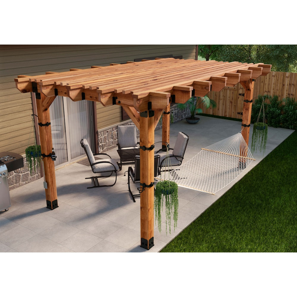 Plant Hanger Black - Post Band Accessory - 2 pack