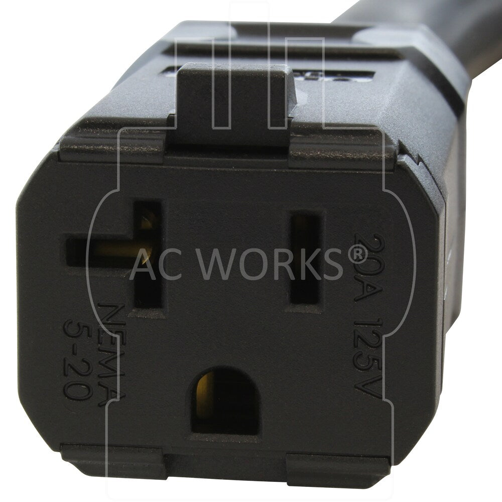 75ft SOOW 10 Gauge 20A 125 Volt NEMA 5-20 Over Kill Super Duty Rubber Extension Cord