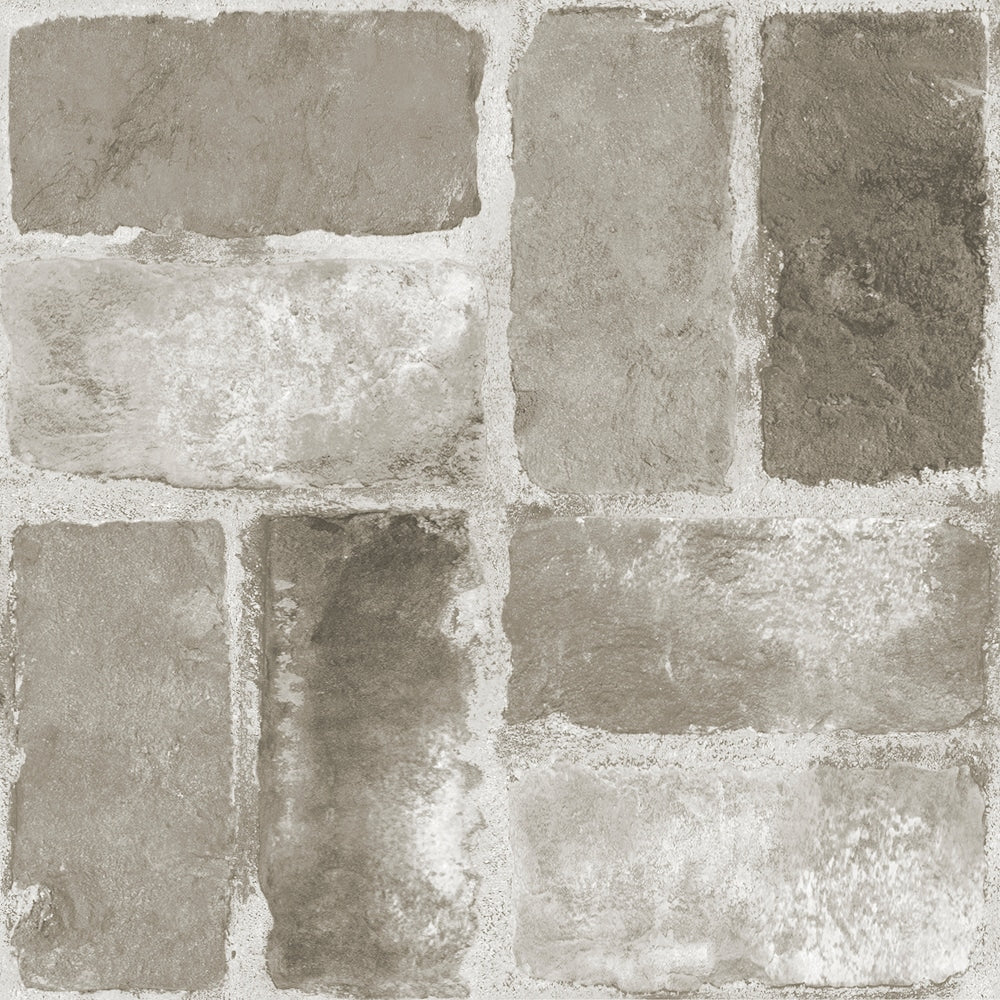 Harvard Brick Grey 12-in x 12-in Vinyl Peel & Stick Floor Tiles (20 sq.ft/case)