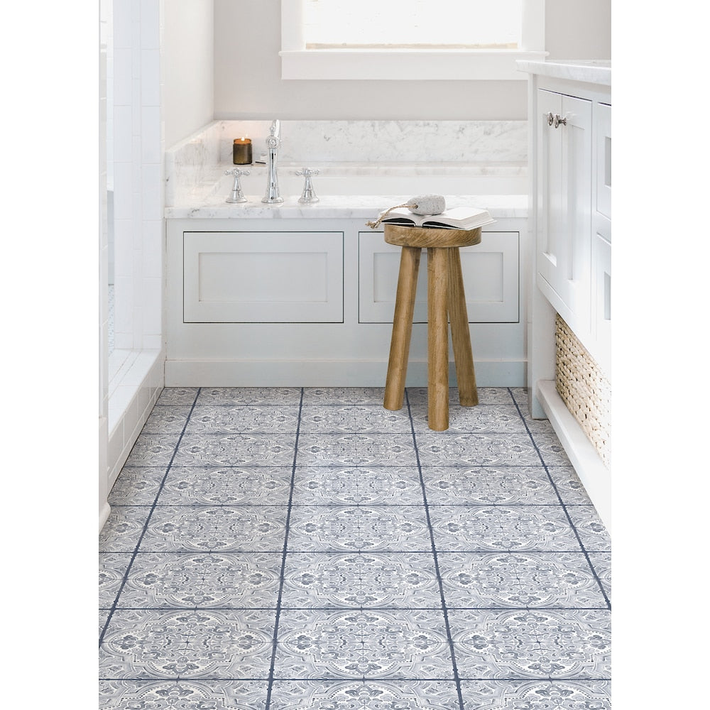 Carreaux de sol en vinyle adhésifs Hastings de 12 po x 12 po (20 pi2/caisse)