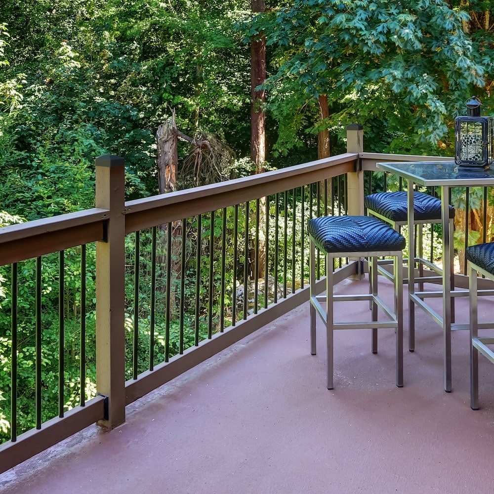 4-inch x 4-inch Black Rigid Plastic Pyramid Post Cap for Deck or Fence Gate