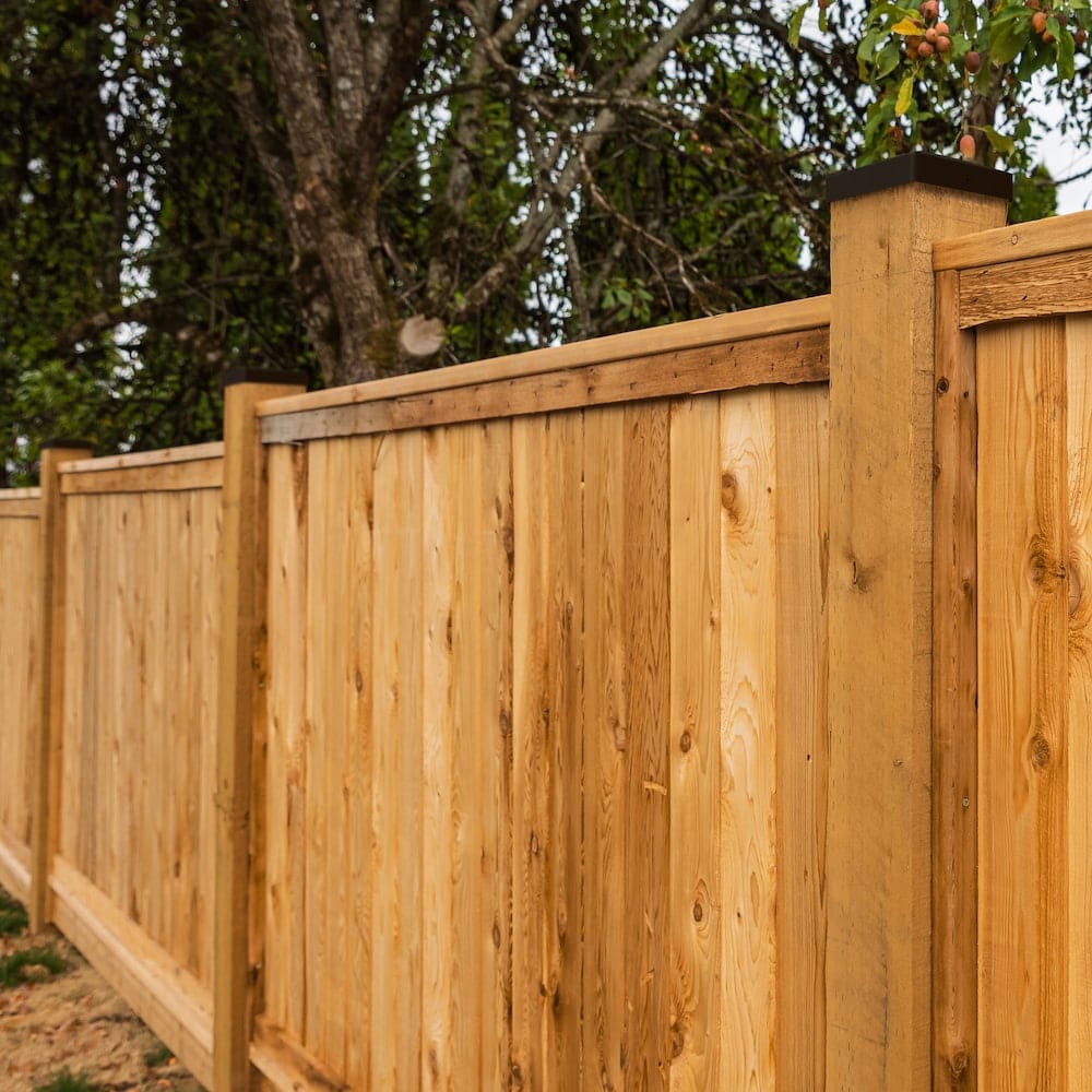 6-inch x 6-inch Black Rigid Plastic Post Cap for Deck or Fence Gate