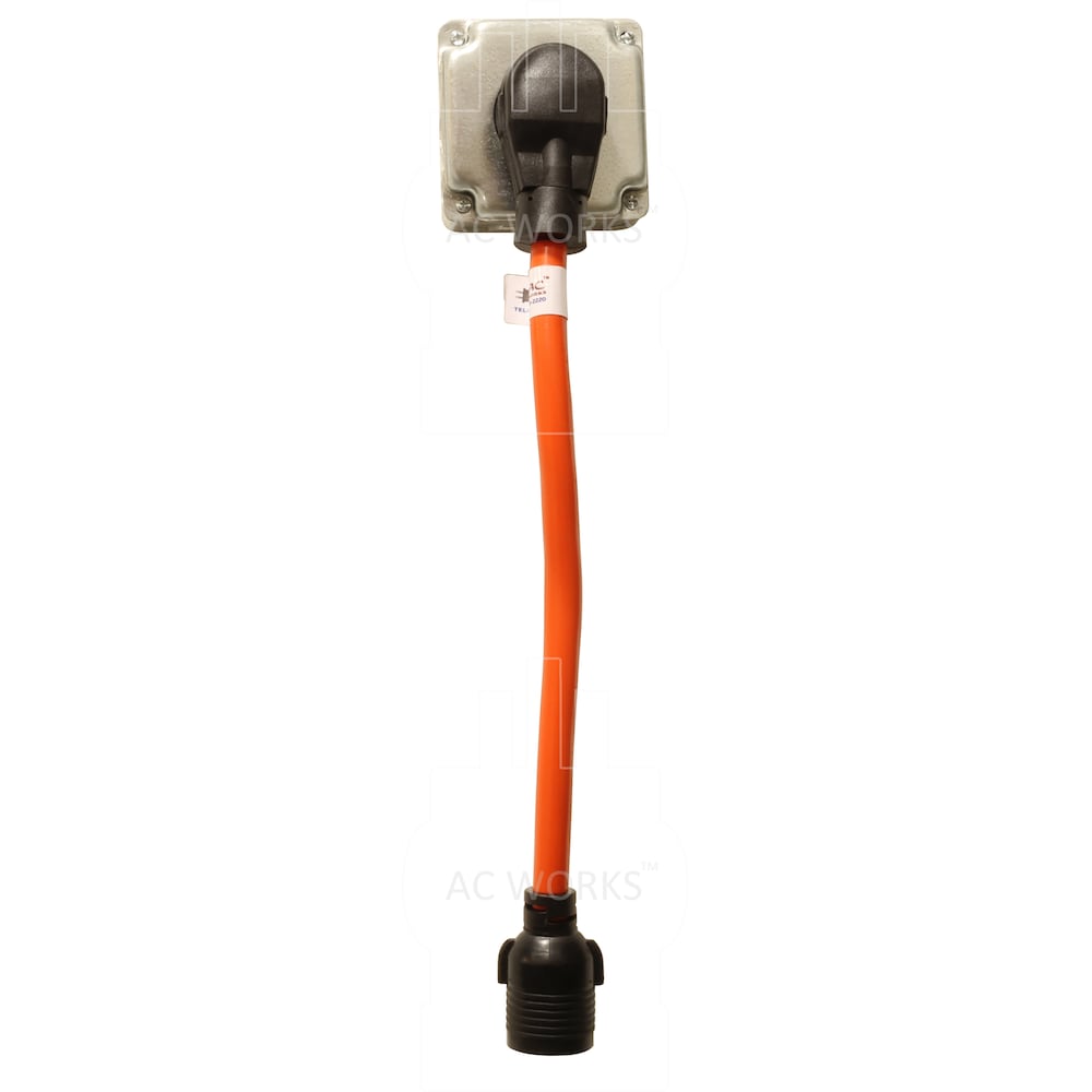 1.5FT 14-30P 4-Prong Plug to L6-30R 3-Prong 30A 250V Locking Adapter