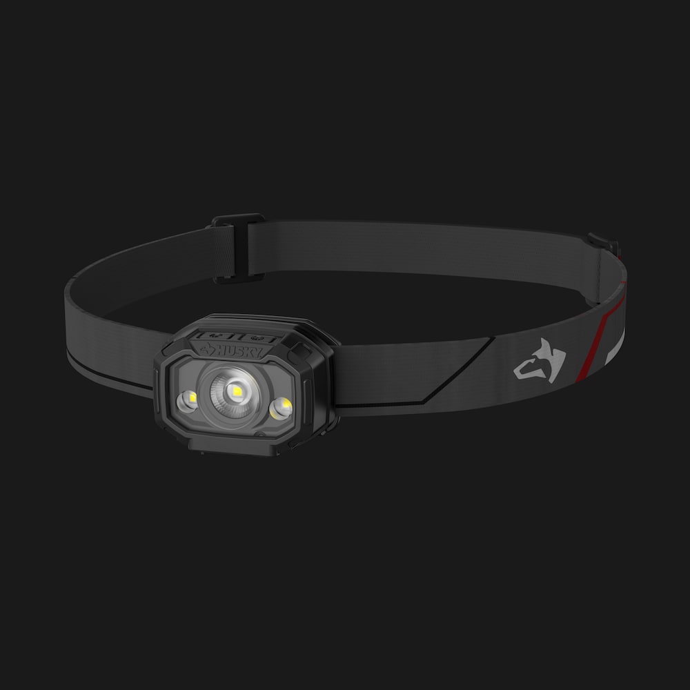 400 Lumens LED Micro Rechargeable Headlamp with Rechargeable Battery and USB-C Cord Included
