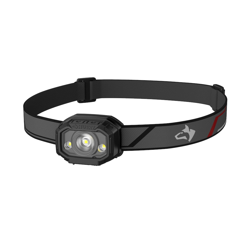 400 Lumens LED Micro Rechargeable Headlamp with Rechargeable Battery and USB-C Cord Included