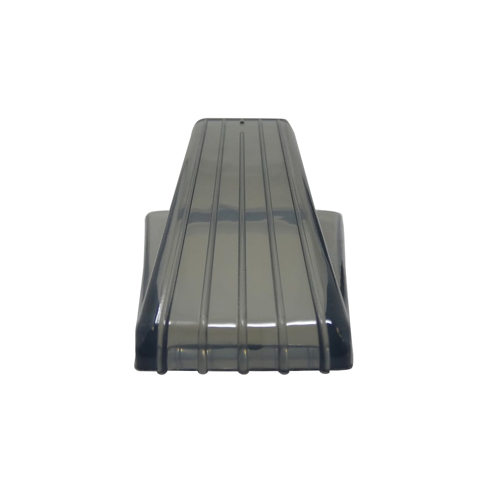 Heavy-Duty Clear Gray Rubber-Like Door Stopper