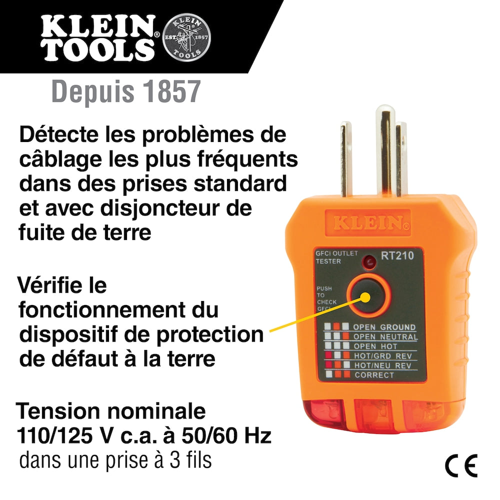 Non-Contact Voltage and GFCI Receptacle Premium Test Kit
