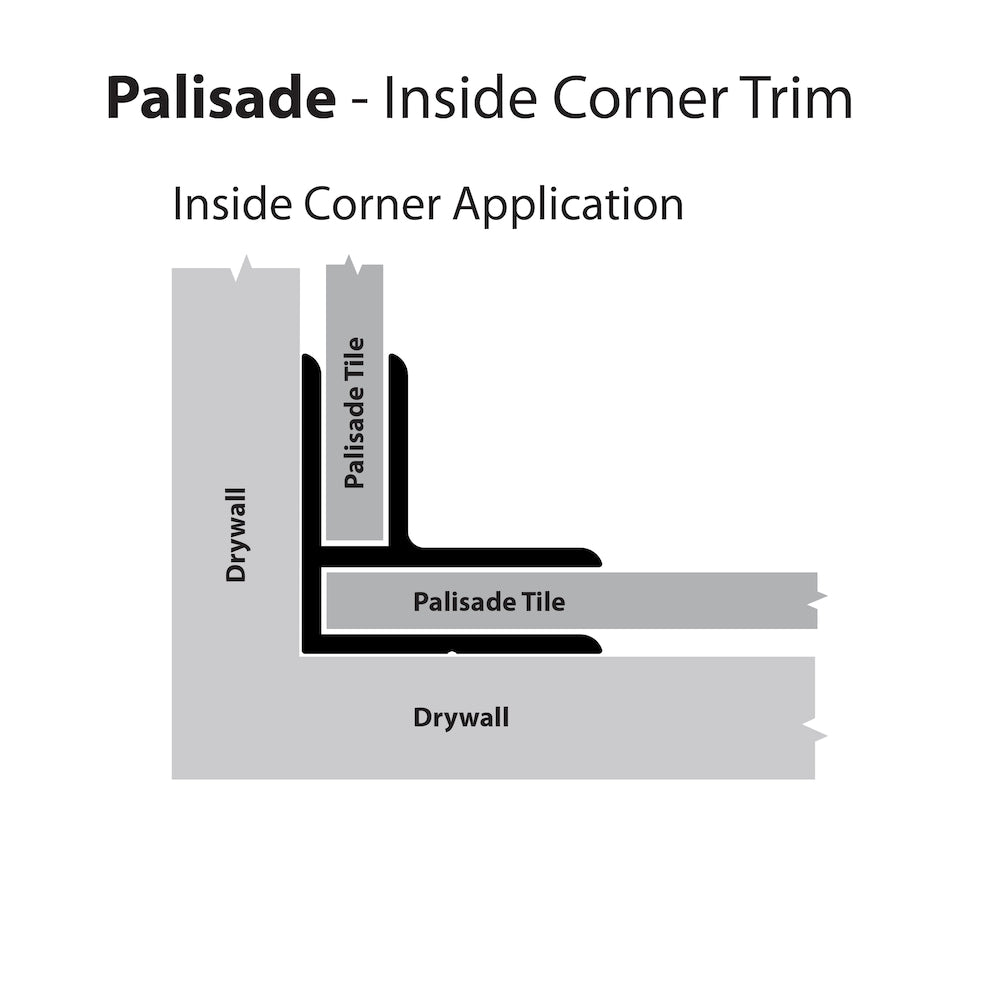 Palisade Wind Gust Vinyl 0.93-inch x 94-inch x 0.93-inch Molding Trim Kit, 3.66 sq ft