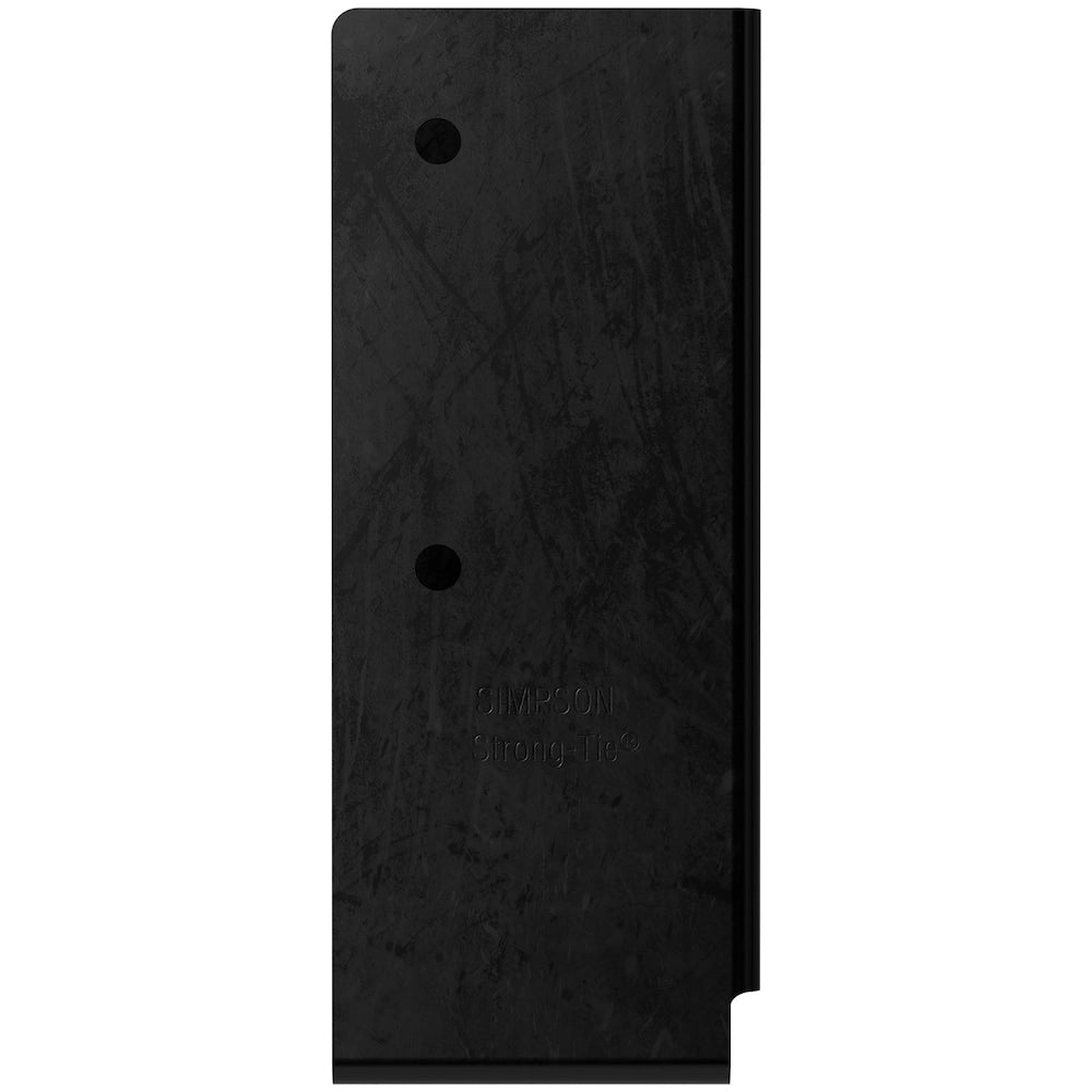 Étrier de solive noir Outdoor Accents ZMAX pour cèdre de 1 3/4 x 6 po