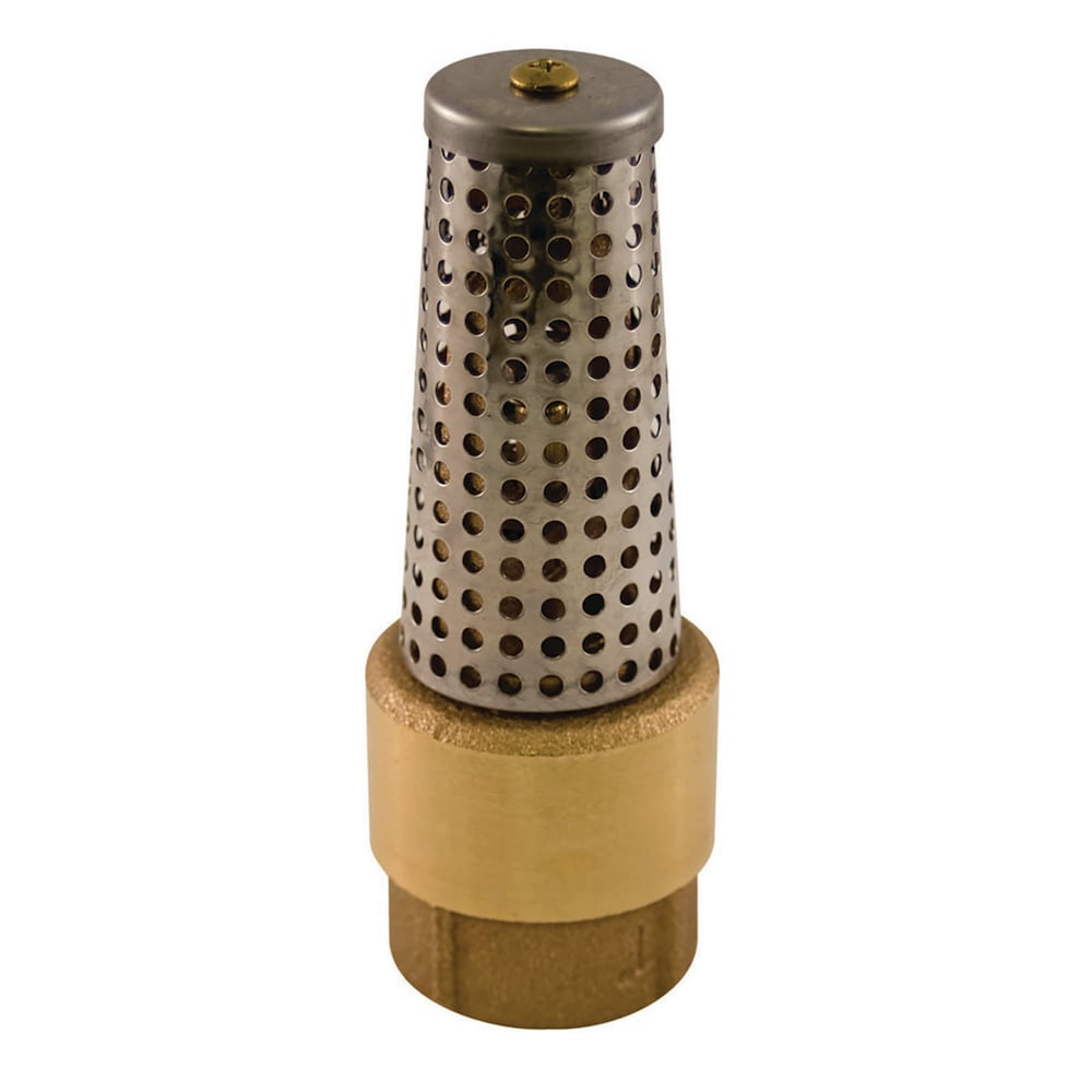 1-1/2-inch Bronze Foot Valve Lead Free (Pack of 5)