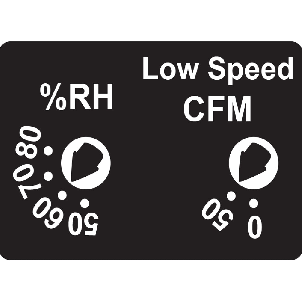 GreenBuilder 80 CFM Ceiling Bathroom Exhaust Fan, LED Light, Humidity Sensor, ENERGY STAR