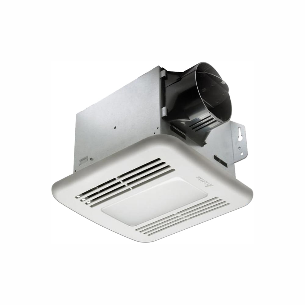 GreenBuilder 80 CFM Ceiling Bathroom Exhaust Fan, LED Light, Humidity Sensor, ENERGY STAR