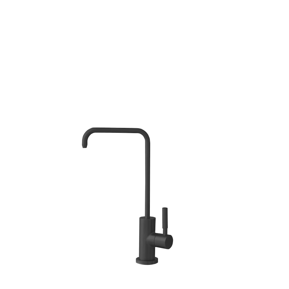 Kitchen Sink Drinking Water Tap Faucet in Stainless Steel Matte Black Finish