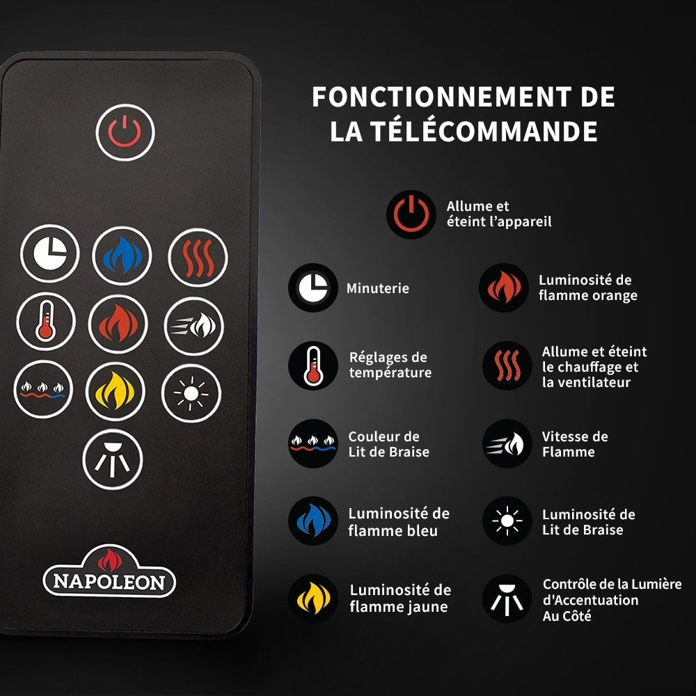 Cheminée électrique Stylus Steinfeld