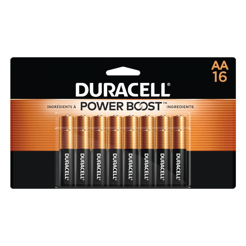 Coppertop AA Alkaline Batteries, 16 Pack