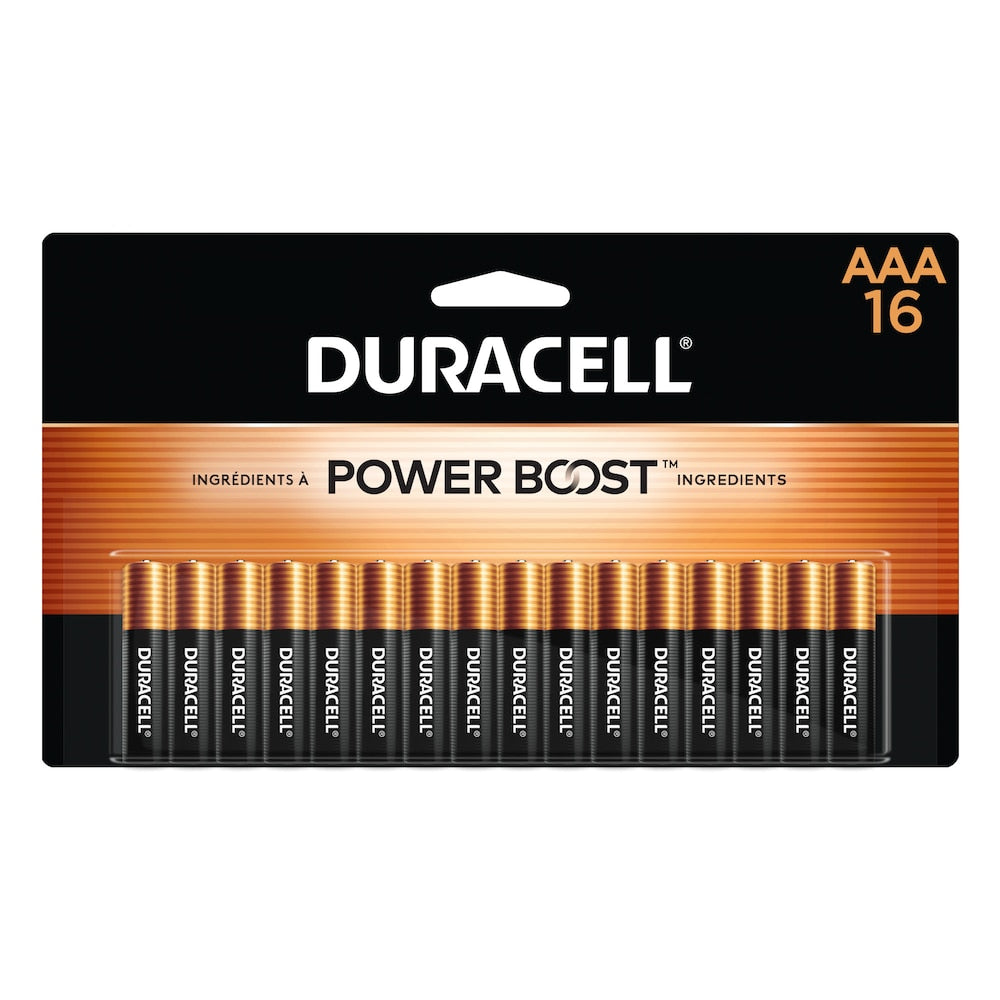 Coppertop AAA Alkaline Batteries, 16 Pack