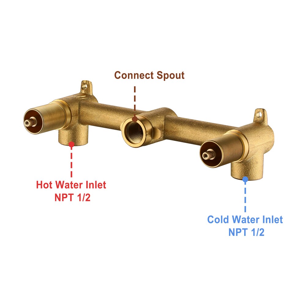 Nickel Brushed Wall Mounted Basin Faucet