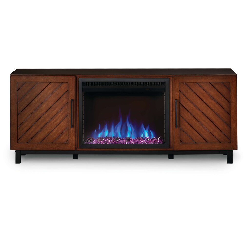 The Bella Electric Fireplace Media Console