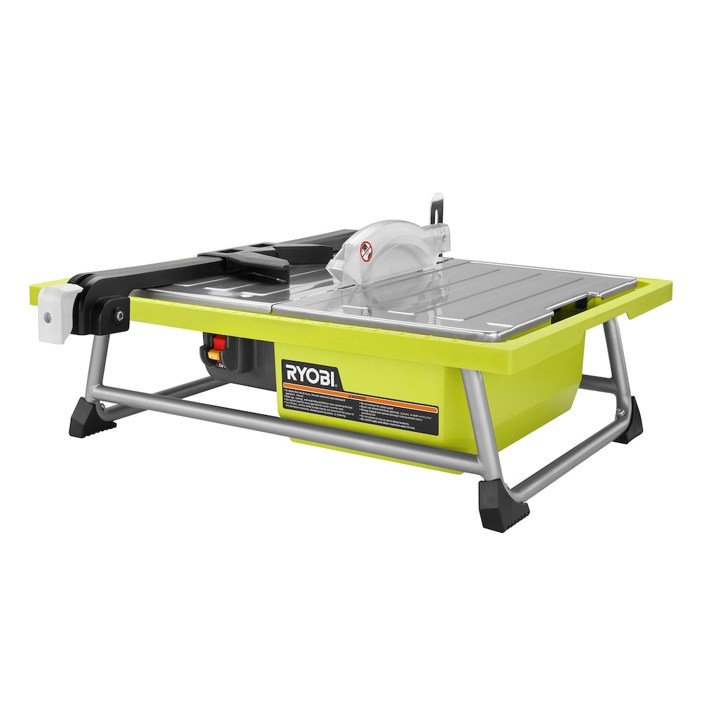 7-inch 4.8 amp Tabletop Tile Saw with Stand