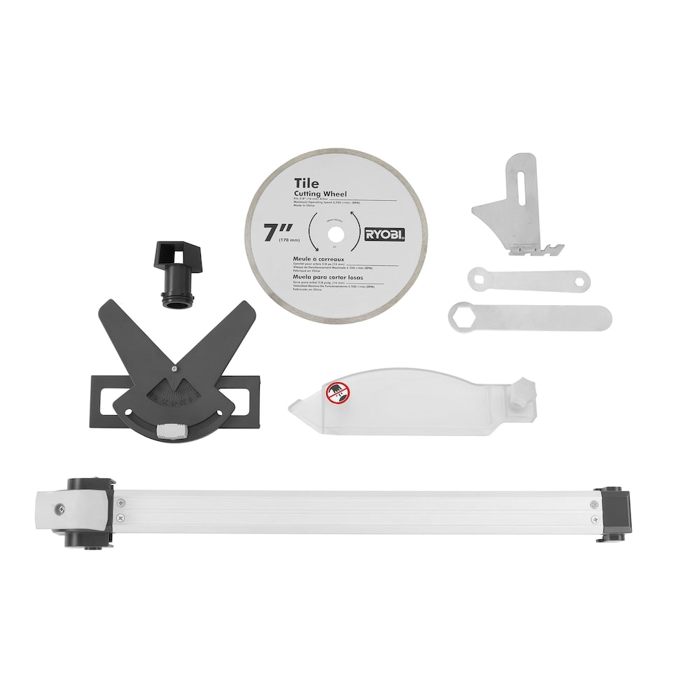 7-inch 4.8 amp Tabletop Tile Saw with Stand